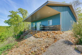 Grill and Fire Pit Blue Cabin Ozarks Getaway!